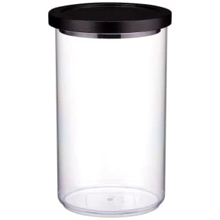 B&M Canister With Airtight Wooden Lid 750ml 1 B&M Canister With Airtight Wooden Lid 750ml