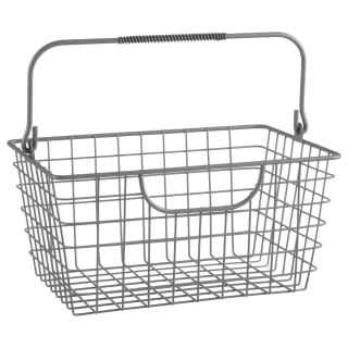 B&M Basket With Handles - Grey 1 B&M Basket With Handles - Grey