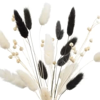 B&M Black Bottle With Dried Glass 2 B&M Black Bottle With Dried Glass - Image 2