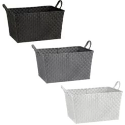 B&M Oversized Rectangular Basket - Black -B&M Home Sales Store 395853 395866 395867 oversized rectangular basket group 1