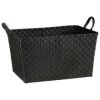B&M Oversized Rectangular Basket - Black
