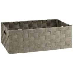 B&M Caen Set Of 3 Paper Rope Baskets - Grey -B&M Home Sales Store 395868 caen set of 3 paper rope baskets grey 3