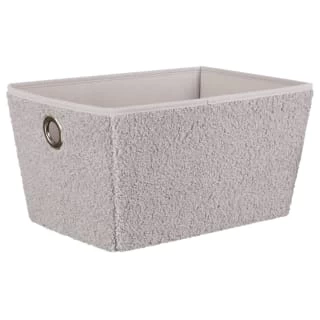 B&M Boucle Papertray - Grey 1 B&M Boucle Papertray - Grey