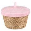 B&M Kendall Basket With Lid - Pink