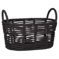B&M Rope Storage Basket - Black