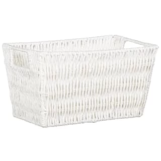 B&M Paper Rope Basket - White 1 B&M Paper Rope Basket - White
