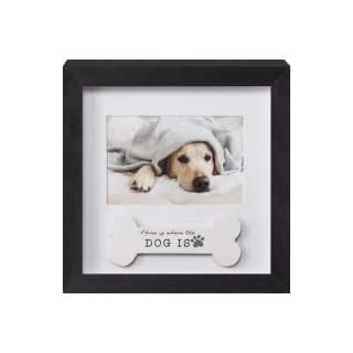 B&M Box Photo Frame - Home Is Where The Dog Is 2 B&M Box Photo Frame - Home Is Where The Dog Is - Image 2