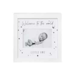 B&M Box Photo Frame - Welcome To The World Little One 3 B&M Box Photo Frame - Welcome To The World Little One -B&M Home Sales Store 396343 box frame welcome to the world little one 2