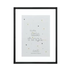 B&M Glass & Metal Photo Frame 4x6" 3 B&M Glass & Metal Photo Frame 4x6" -B&M Home Sales Store 396345 glass and metal frame 4x6 2