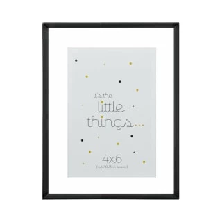 B&M Glass & Metal Photo Frame 4x6" 2 B&M Glass & Metal Photo Frame 4x6" - Image 2