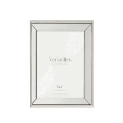 B&M Mirror Glass Photo Frame 5x7" -B&M Home Sales Store 396353 mirror glass frame 5x7 1