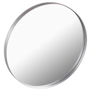B&M Silver Round Small Mirror 1 B&M Silver Round Small Mirror