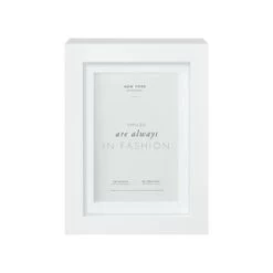 B&M New York Box Photo Frame - 4 X 6" - White 3 B&M New York Box Photo Frame - 4 X 6" - White -B&M Home Sales Store 396446 new york box frame mounted 5x7 white 2
