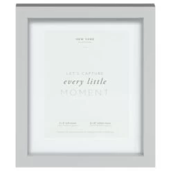 B&M New York Box Photo Frame - 6 X 8" - Grey 3 B&M New York Box Photo Frame - 6 X 8" - Grey -B&M Home Sales Store 396451 new york box frame 8x10 grey 2