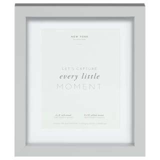 B&M New York Box Photo Frame - 6 X 8" - Grey 2 B&M New York Box Photo Frame - 6 X 8" - Grey - Image 2