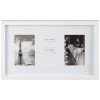 B&M Three Photo New York Photo Frame - White