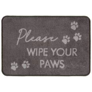 B&M Super Soft Pet Doormat - Grey 1 B&M Super Soft Pet Doormat - Grey