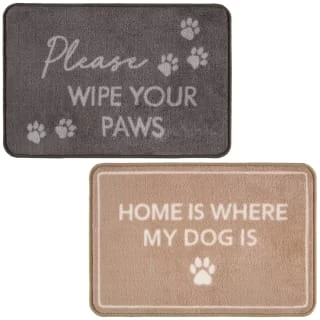 B&M Super Soft Pet Doormat - Grey 2 B&M Super Soft Pet Doormat - Grey - Image 2