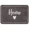 B&M Super Soft Washable Home Doormat - Grey
