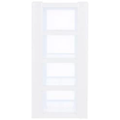 B&M White 4 Tier Drawers -B&M Home Sales Store 397930 white 4 tier drawers 2