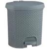 B&M Knit Peddle Bin - Grey